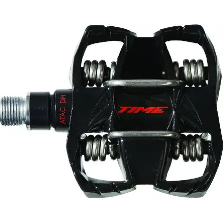 PEDALA TIME MTB ATAC DH 4 črna/rdeča