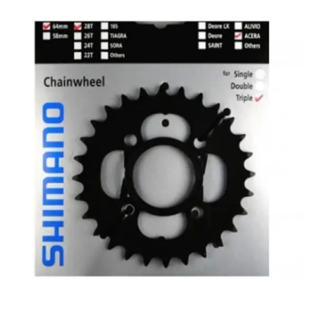 SPREDNJI VERIŽNIK SHIMANO ACERA FC-M361 28Z