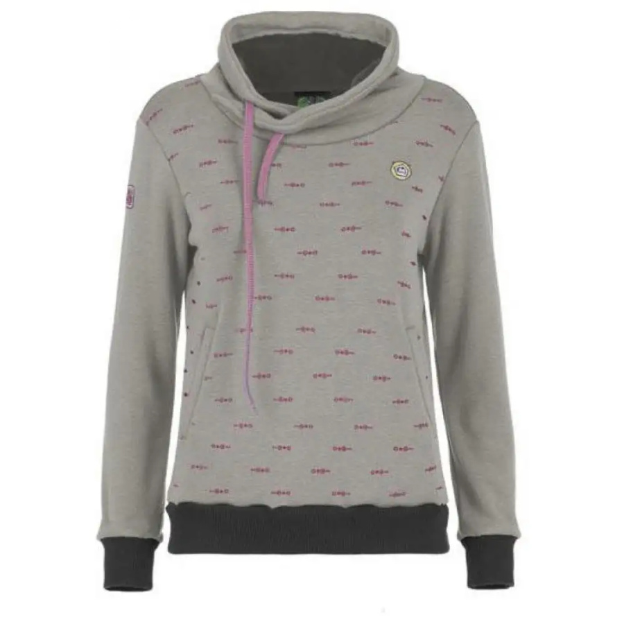 PULOVER E9 POPPY FLEECE grey