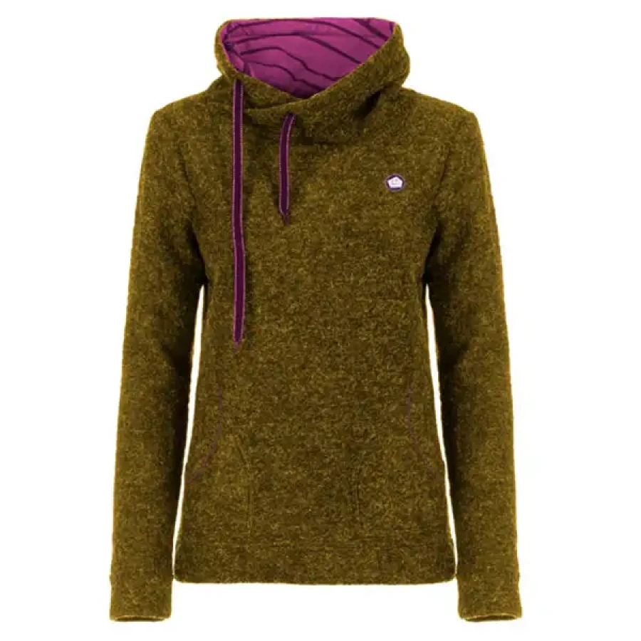 E9 CICA PULOVER KNIT olive