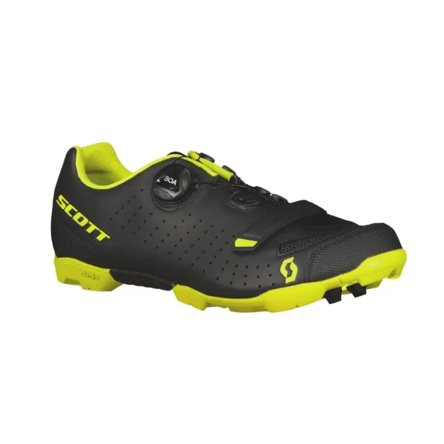 KOLESARSKI ČEVLJI SCOTT MTB COMP BOA matt black/sulphur yellow