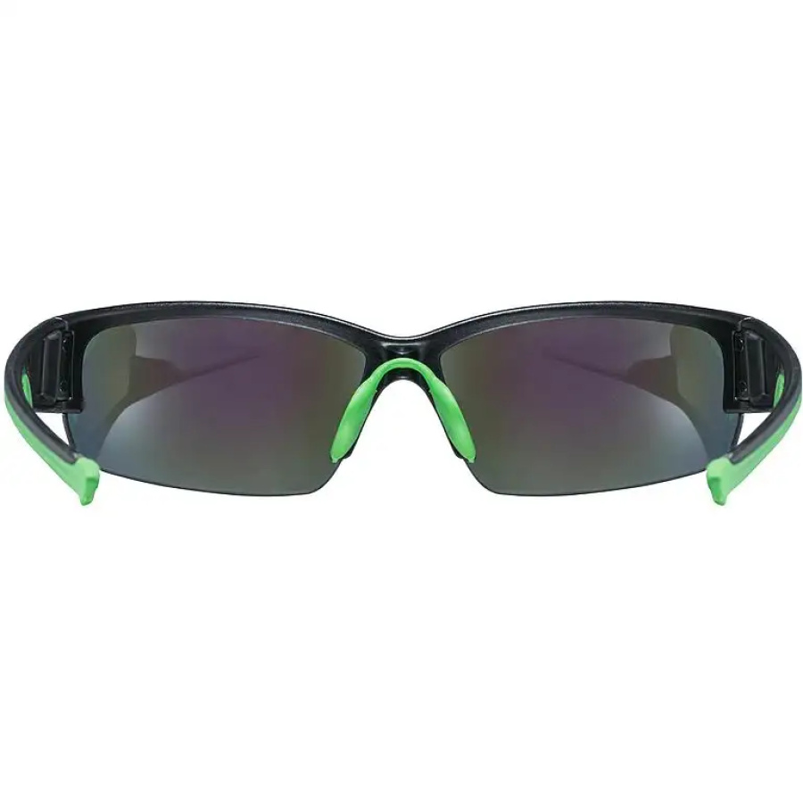 OČALA UVEX SPORTSTYLE 215 black mat green/mirror green