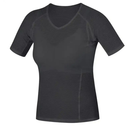 ŽENSKO AKTIVNO PERILO GORE BASE LAYER KRATKI ROKAVI črna