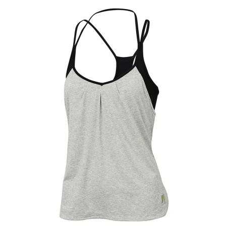 ŽENSKA MAJICA BREZ ROKAVOV KARPOS PIAN DI CENGIA white/black