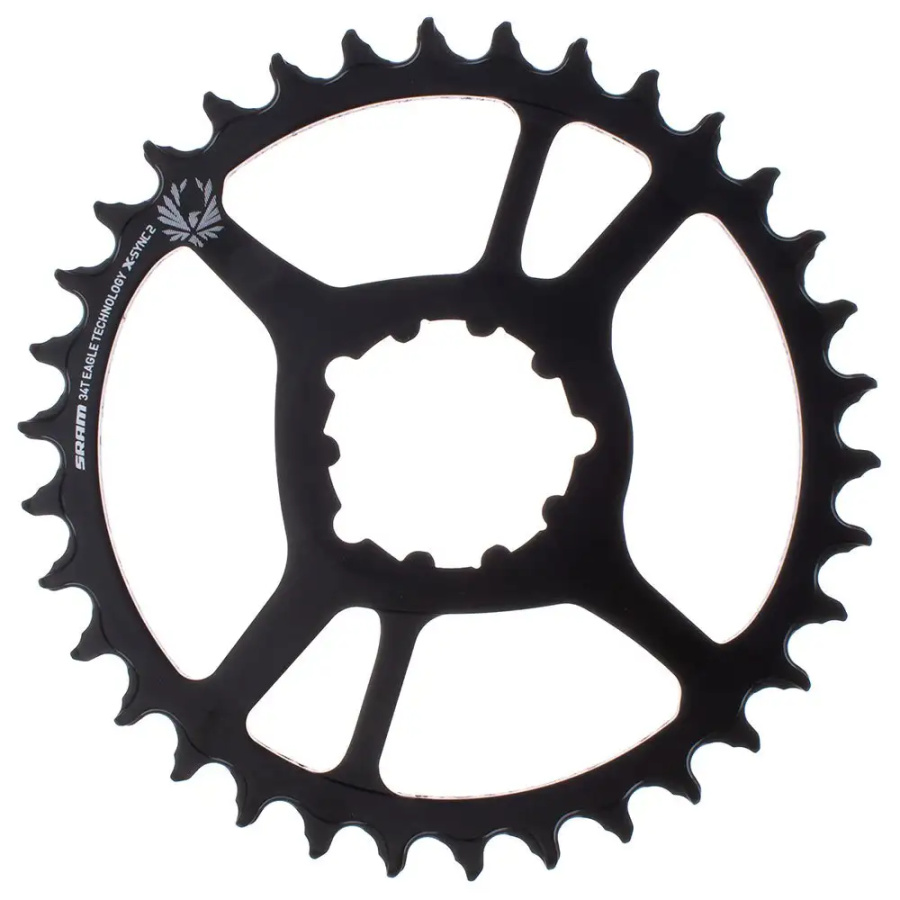 SPREDNJI VERIŽNIK SRAM X-SYNC 2 EAGLE DM 6mm offset jeklen
