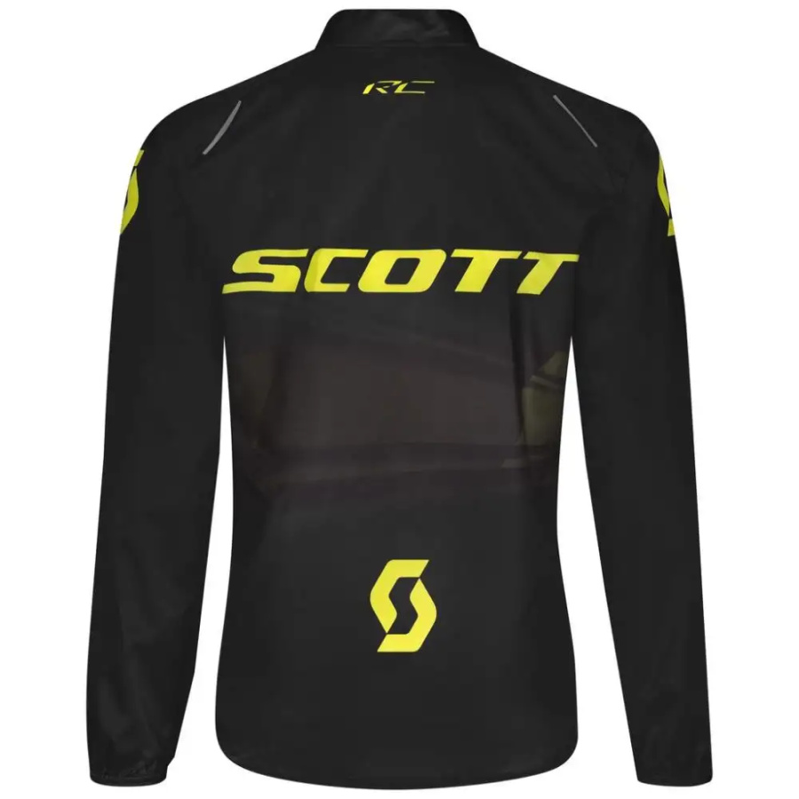 OTROŠKA VETROVKA SCOTT JR RC WB black/sulphur yellow