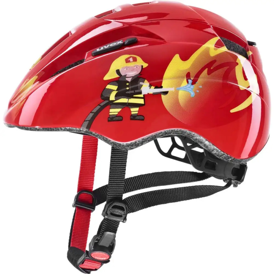 ČELADA UVEX KID 2 red fireman