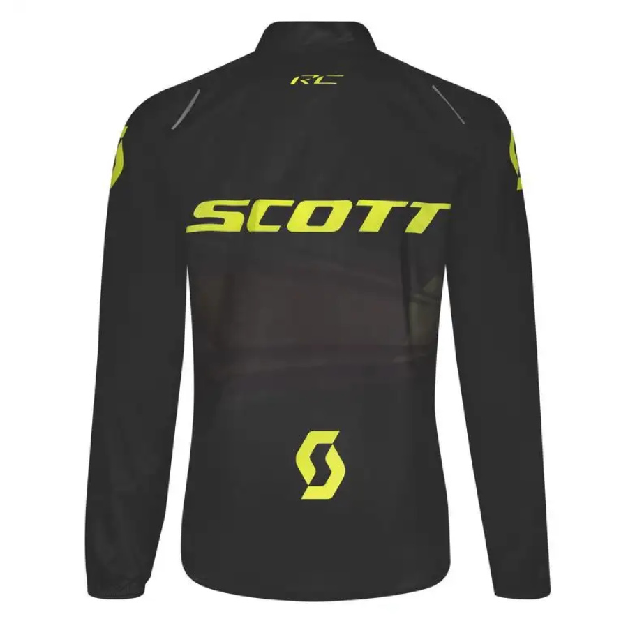 OTROŠKA VETROVKA SCOTT JR RC WB black/sulphur yellow