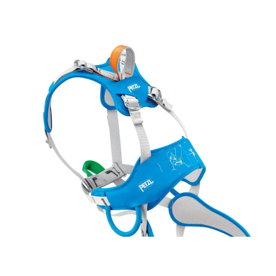 PLEZALNI PAS PETZL OUISTITI modra