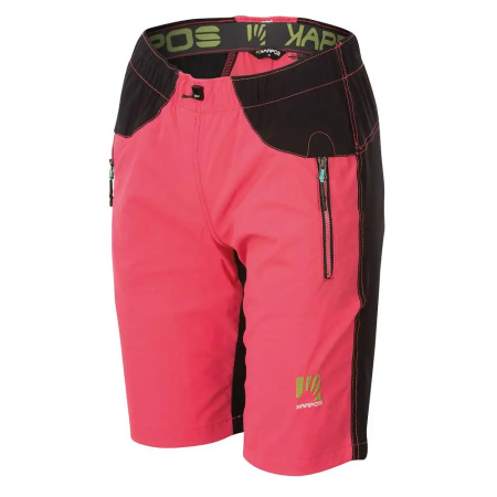 ŽENSKE KRATKE HLAČE KARPOS ROCK BERMUDA paradise pink/black
