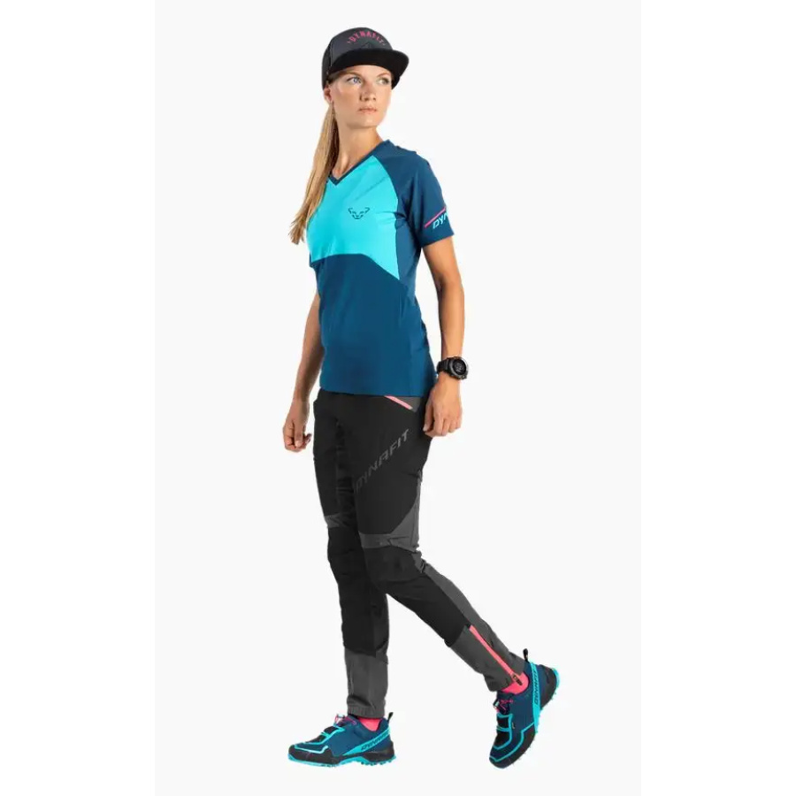 ŽENSKA MAJICA DYNAFIT ELEVATION S/S poseidon