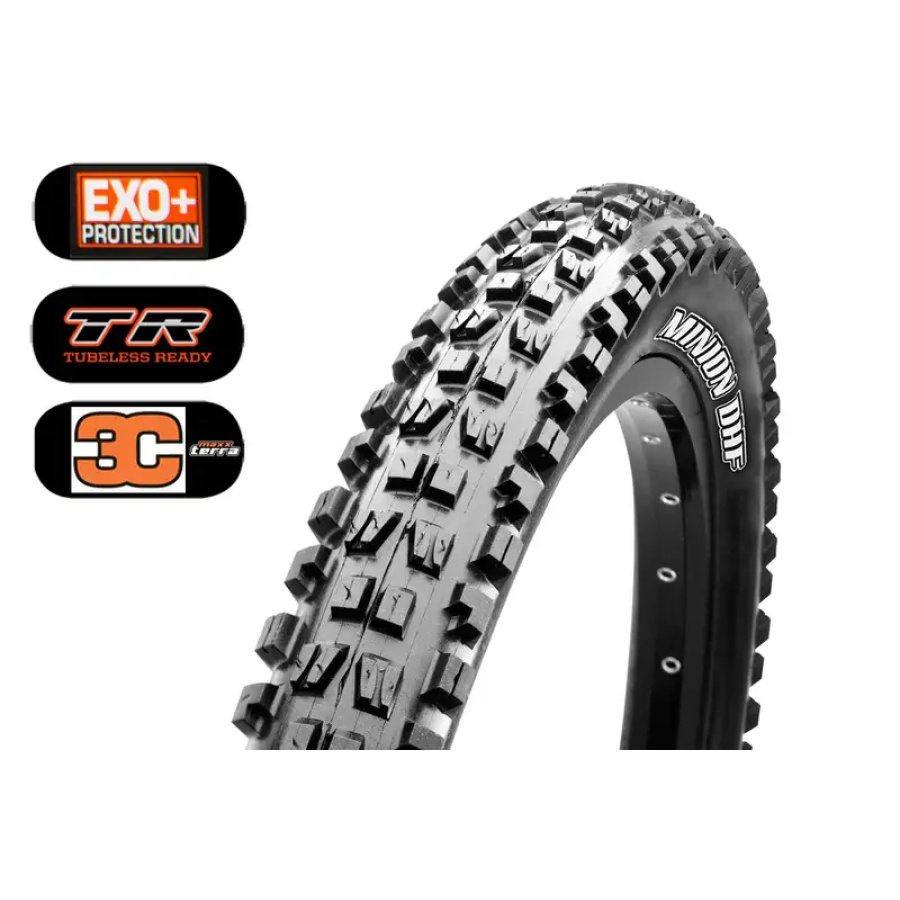 PLAŠČ MAXXIS MINION DHF 29X2.60 FOLDING WT EXO+ TR 3C MAXX TERRA