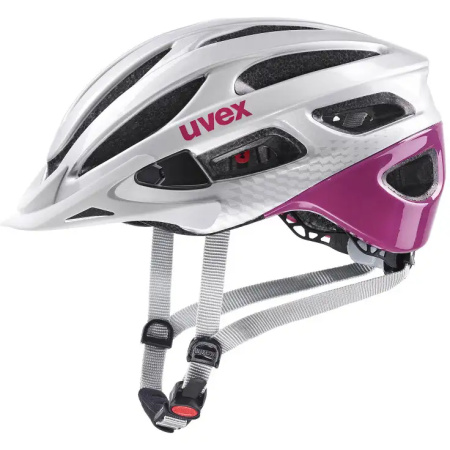ČELADA UVEX TRUE CC silver/fuchsia