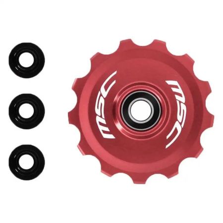 MSC EASYCLEAN PULLEYS 13T rdeča