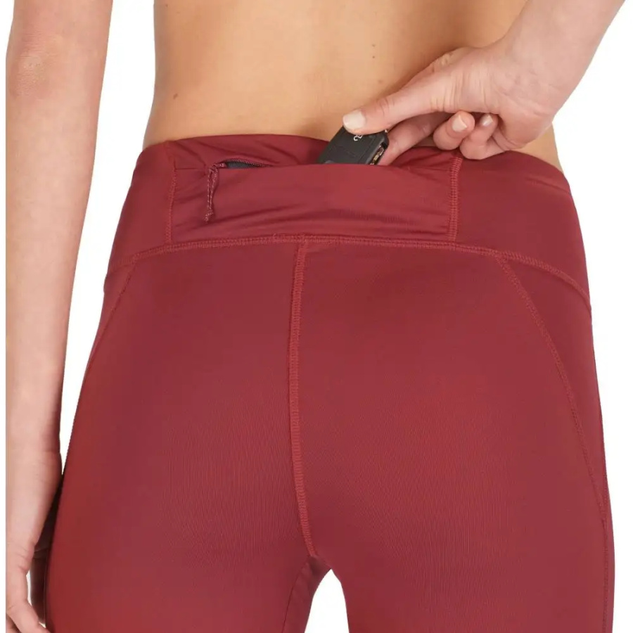 PAJKICE SALOMON AGILE LONG TIGHT ŽENSKE pomegranate