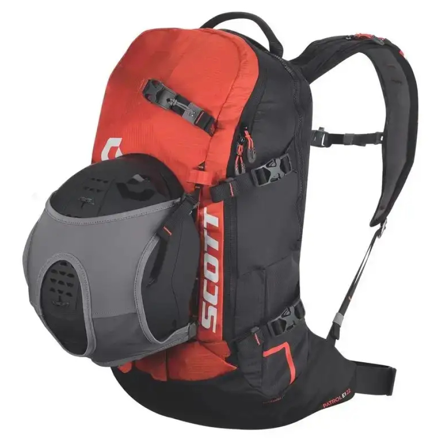 PLAZOVNI NAHRBTNIK SCOTT PATROL E1 22 KIT burnt orange/black