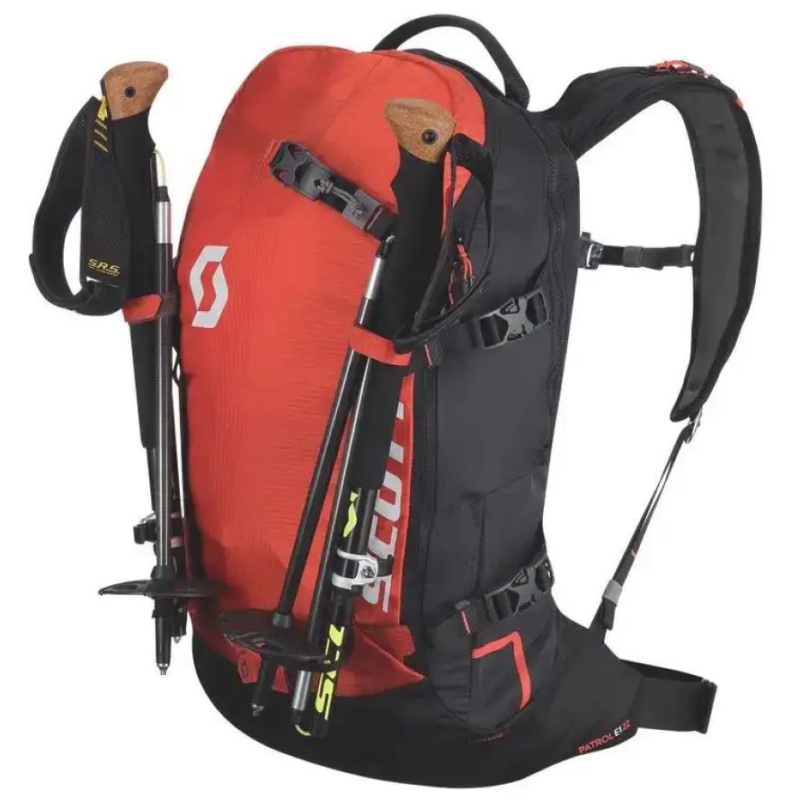 PLAZOVNI NAHRBTNIK SCOTT PATROL E1 22 KIT burnt orange/black