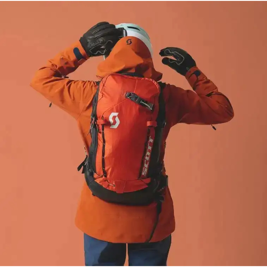 PLAZOVNI NAHRBTNIK SCOTT PATROL E1 22 KIT burnt orange/black