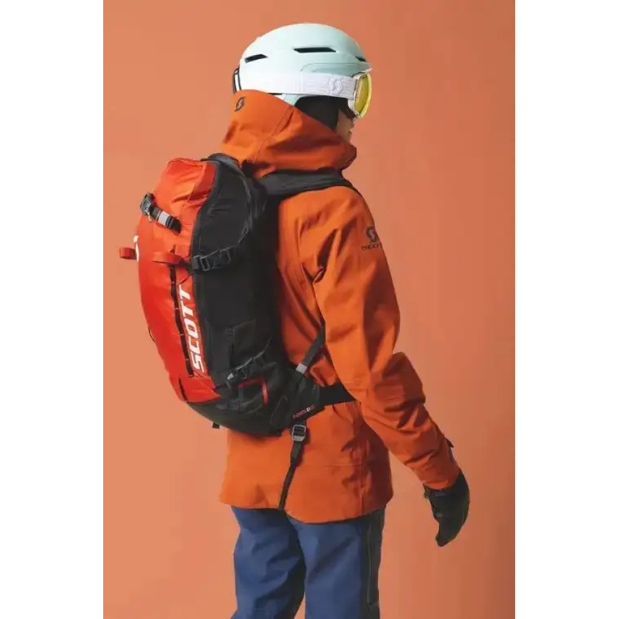 PLAZOVNI NAHRBTNIK SCOTT PATROL E1 22 KIT burnt orange/black