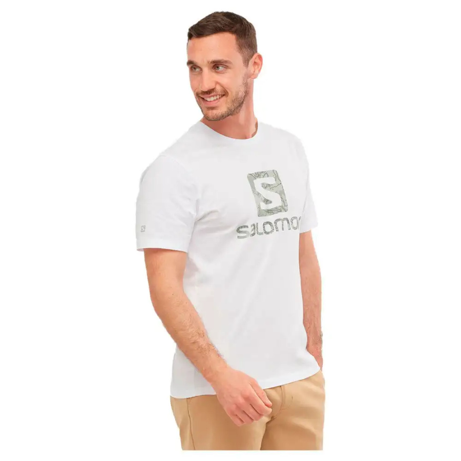 KRATKA MAJICA SALOMON OUTLIFE RETROTYPE white