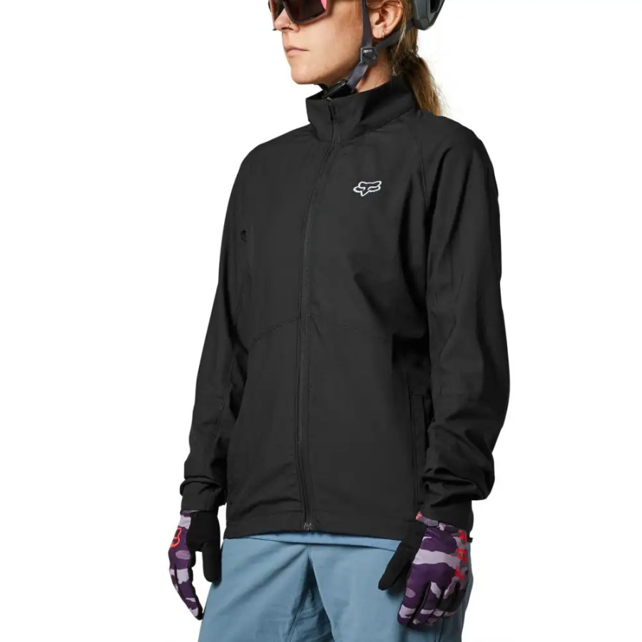 ŽENSKA KOLESARSKA JAKNA FOX RANGER WIND [BLK]