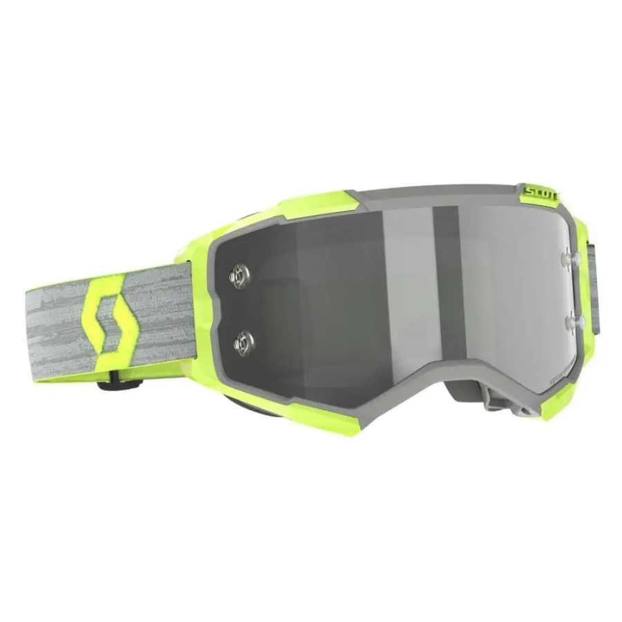 MTB/MX OČALA SCOTT FURY LIGHT SENSITIVE grey/yellow