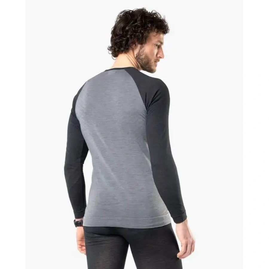 MAJICA DYNAFIT TOUR LIGHT MERINO DOLGI ROKAVI black out
