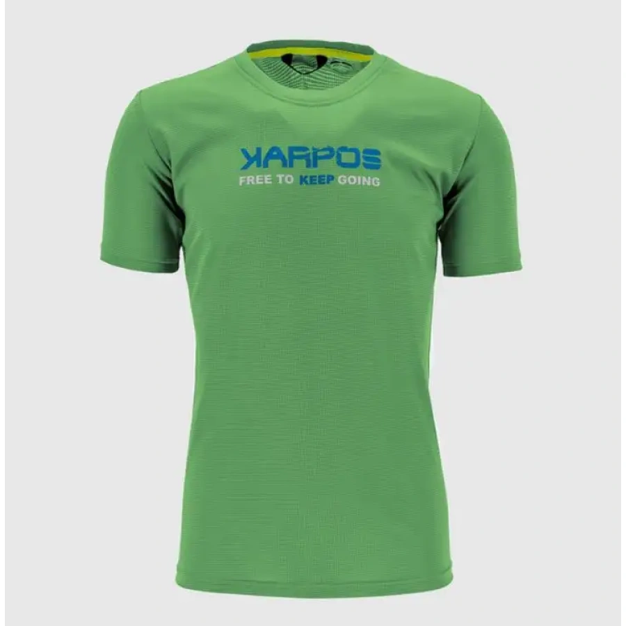 MAJICA KARPOS VAL FEDERIA green fluo/indigo