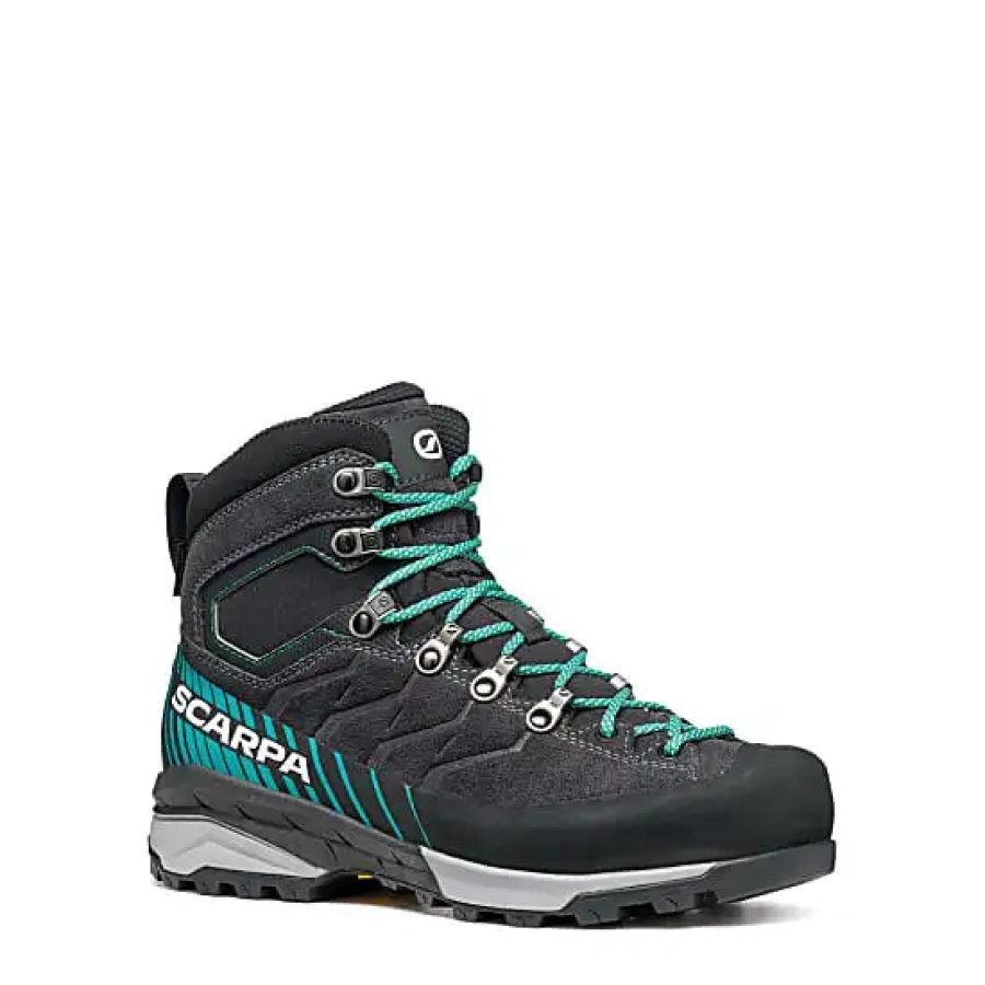 ŽENSKI POHODNI ČEVLJI SCARPA MESCALITO TREK GTX dark anthracite/tropical green