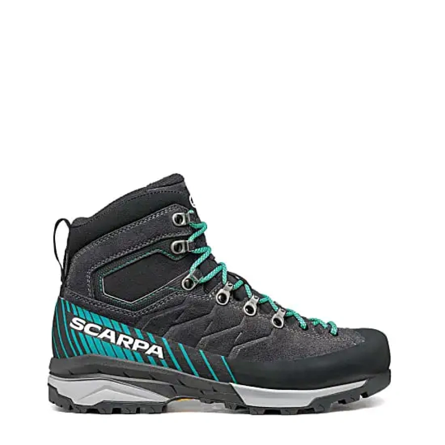 ŽENSKI POHODNI ČEVLJI SCARPA MESCALITO TREK GTX dark anthracite/tropical green