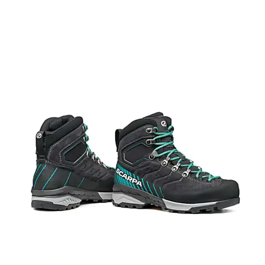 ŽENSKI POHODNI ČEVLJI SCARPA MESCALITO TREK GTX dark anthracite/tropical green