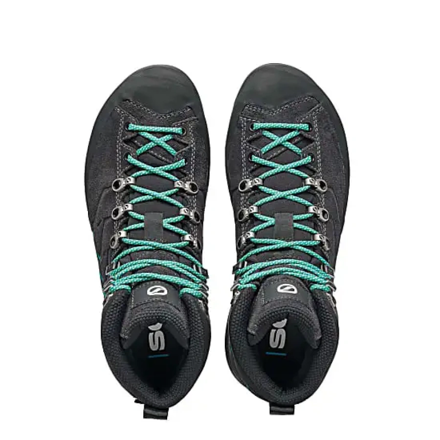 ŽENSKI POHODNI ČEVLJI SCARPA MESCALITO TREK GTX dark anthracite/tropical green