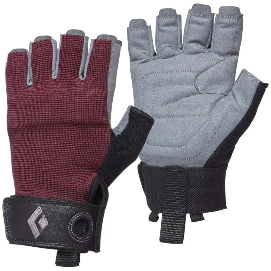 ROKAVICE BLACK DIAMOND CRAG HALF-FINGER  bordeaux