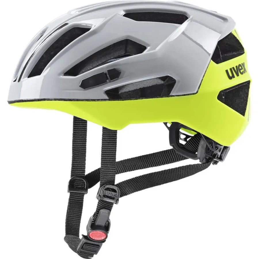 ČELADA UVEX GRAVEL X rhino/neon yellow