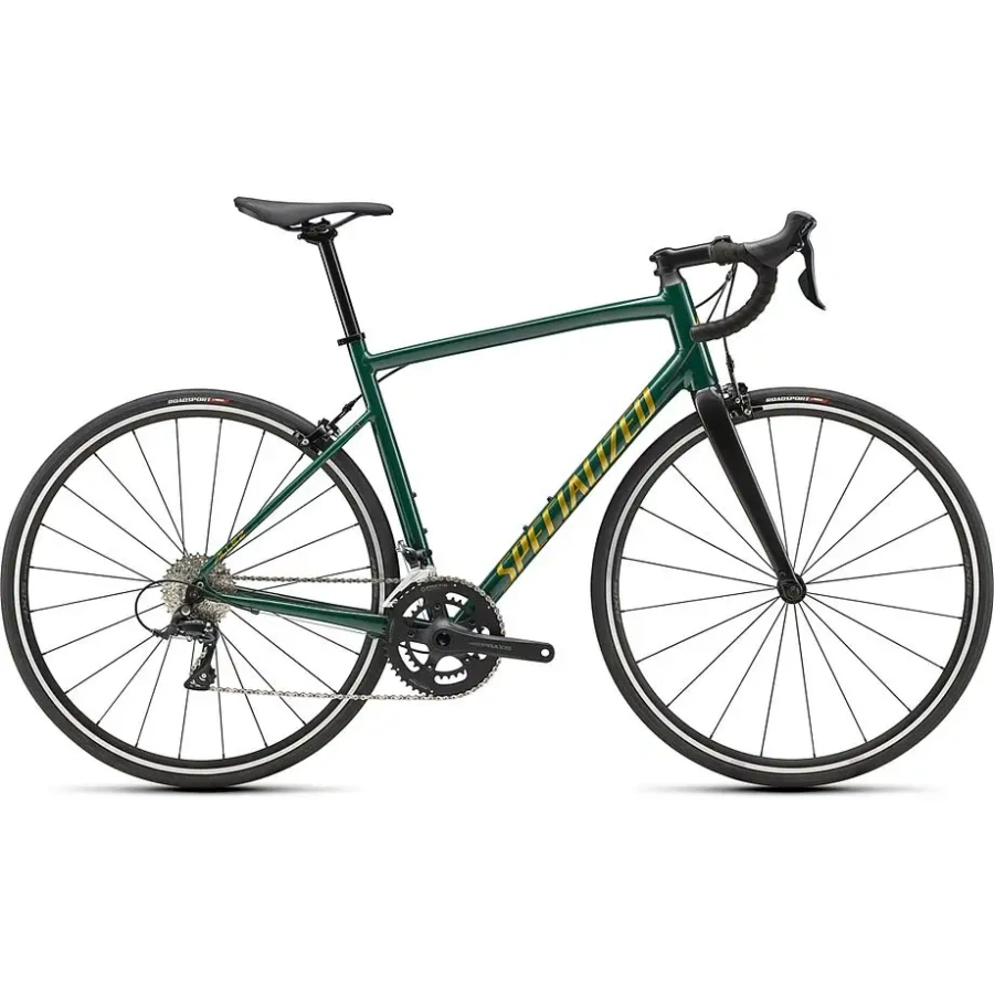 CESTNO KOLO SPECIALIZED ALLEZ E5 SPORT 2022 pine green/metallic gold
