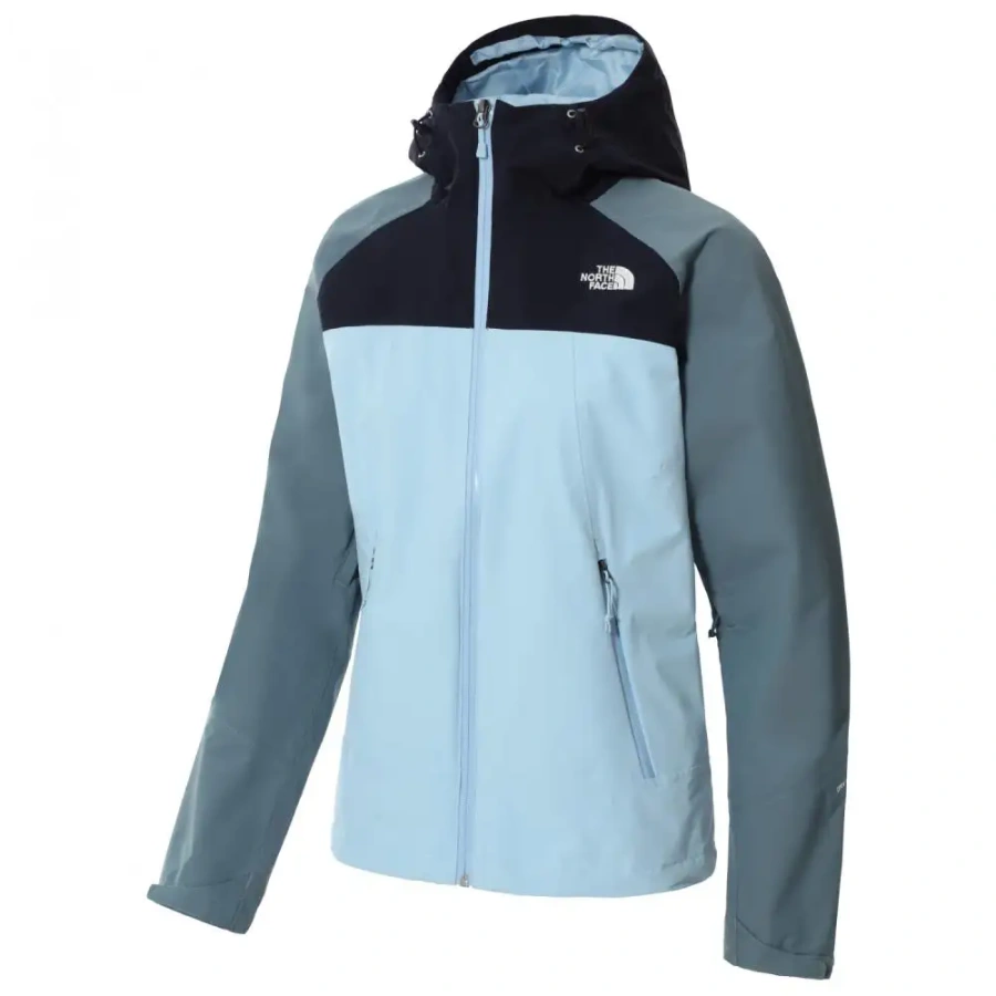 ŽENSKA JAKNA THE NORTH FACE STRATOS beta blue/aviator navy