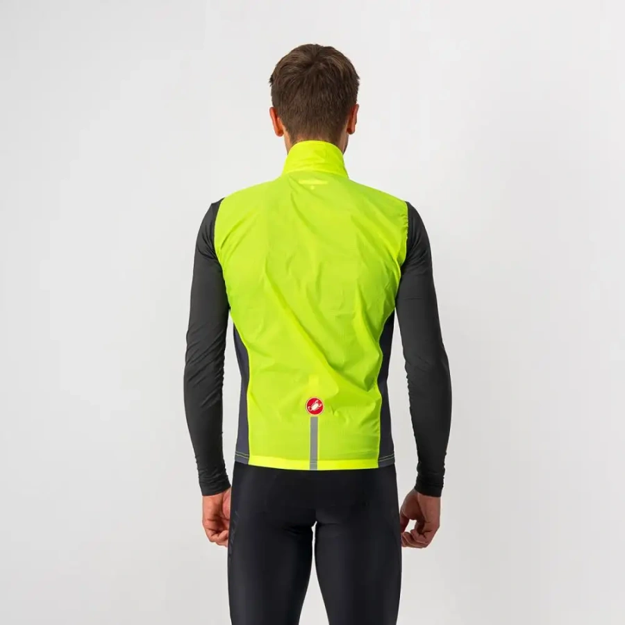 BREZROKAVNIK CASTELLI SQUADRA STRETCH fluo rumena