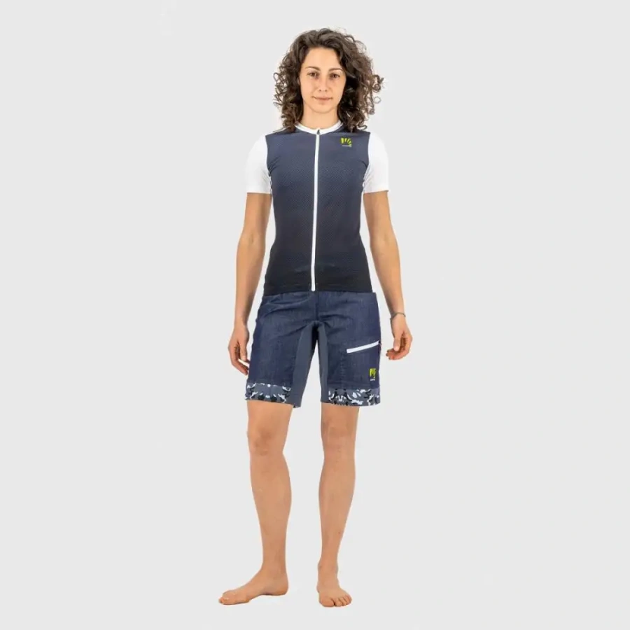 ŽENSKA MAJICA BREZ ROKAVOV KARPOS VERVE EVO ombre blue/white
