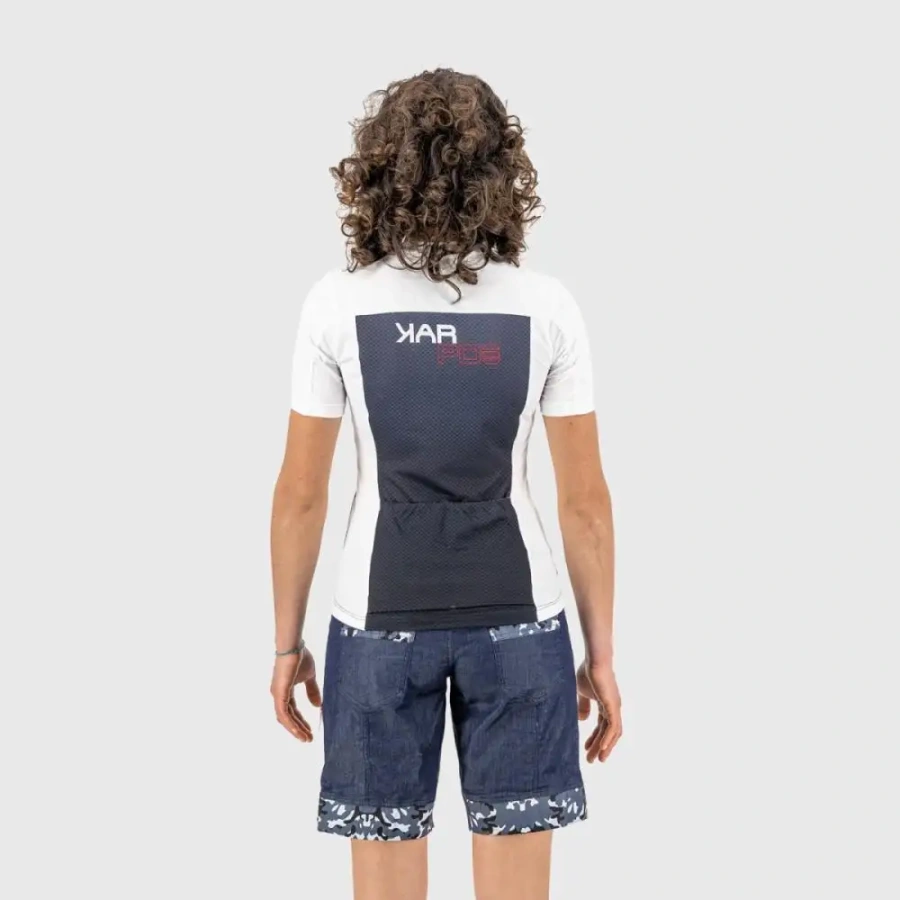 ŽENSKA MAJICA BREZ ROKAVOV KARPOS VERVE EVO ombre blue/white
