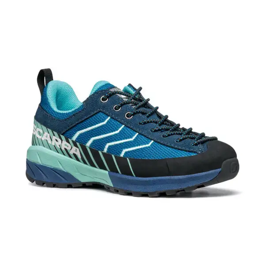 OTROŠKI POHODNI ČEVLJI SCARPA MESCALITO FRESH KID jeans/aqua