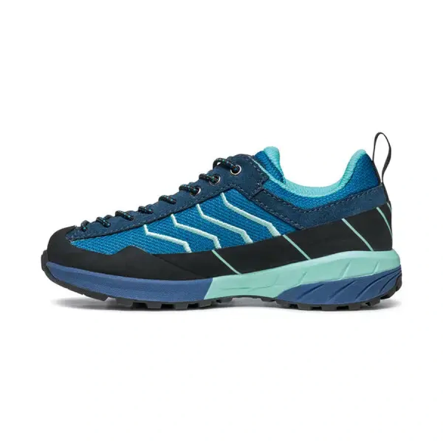 OTROŠKI POHODNI ČEVLJI SCARPA MESCALITO FRESH KID jeans/aqua