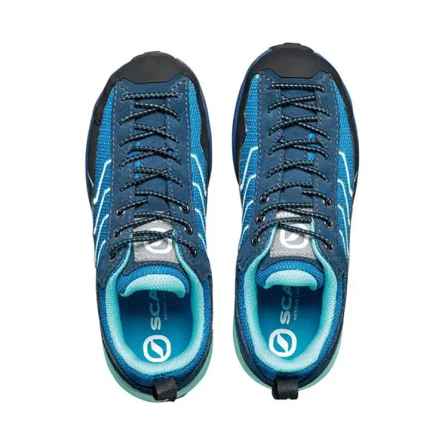 OTROŠKI POHODNI ČEVLJI SCARPA MESCALITO FRESH KID jeans/aqua
