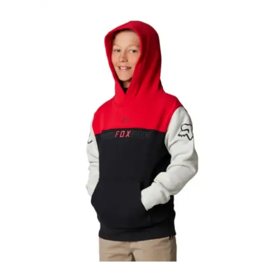 OTROŠKI PULOVER FOX EFEKT FLEECE [FLM RD]