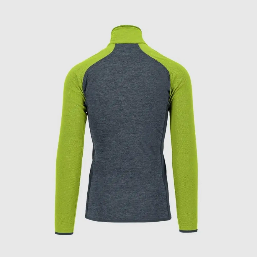 JOPA KARPOS ODLE FLEECE dark slate/lime