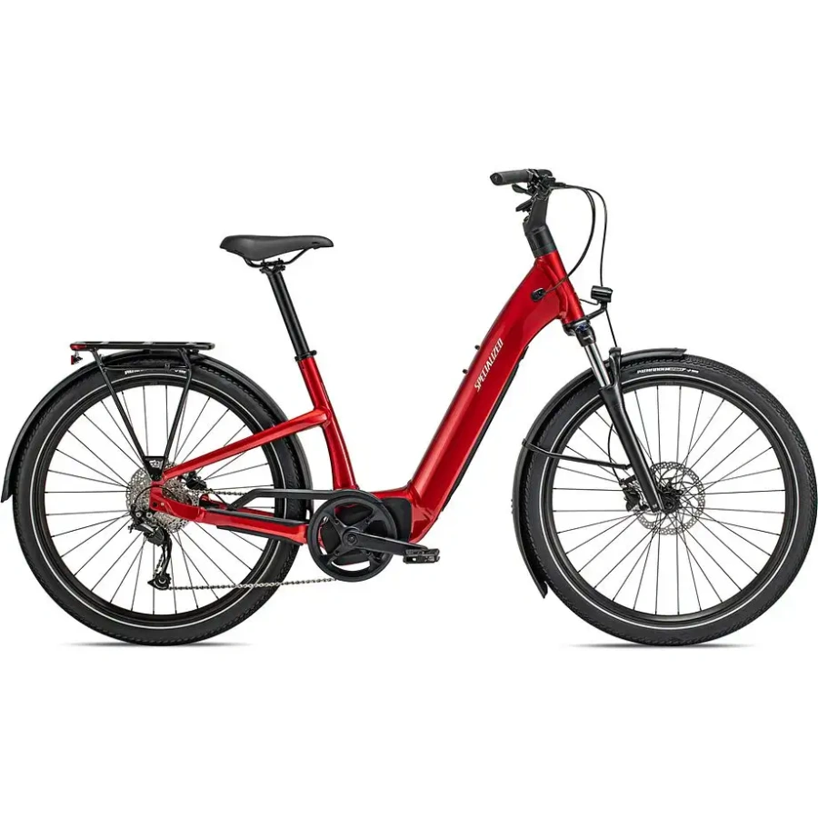 ELEKTRIČNO MESTNO KOLO SPECIALIZED COMO 3.0 red tint/silver