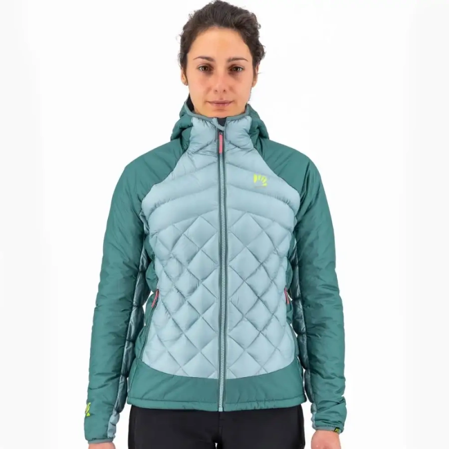 ŽENSKA JAKNA KARPOS LASTEI ACTIVE PLUS dusty blue/north atlantic
