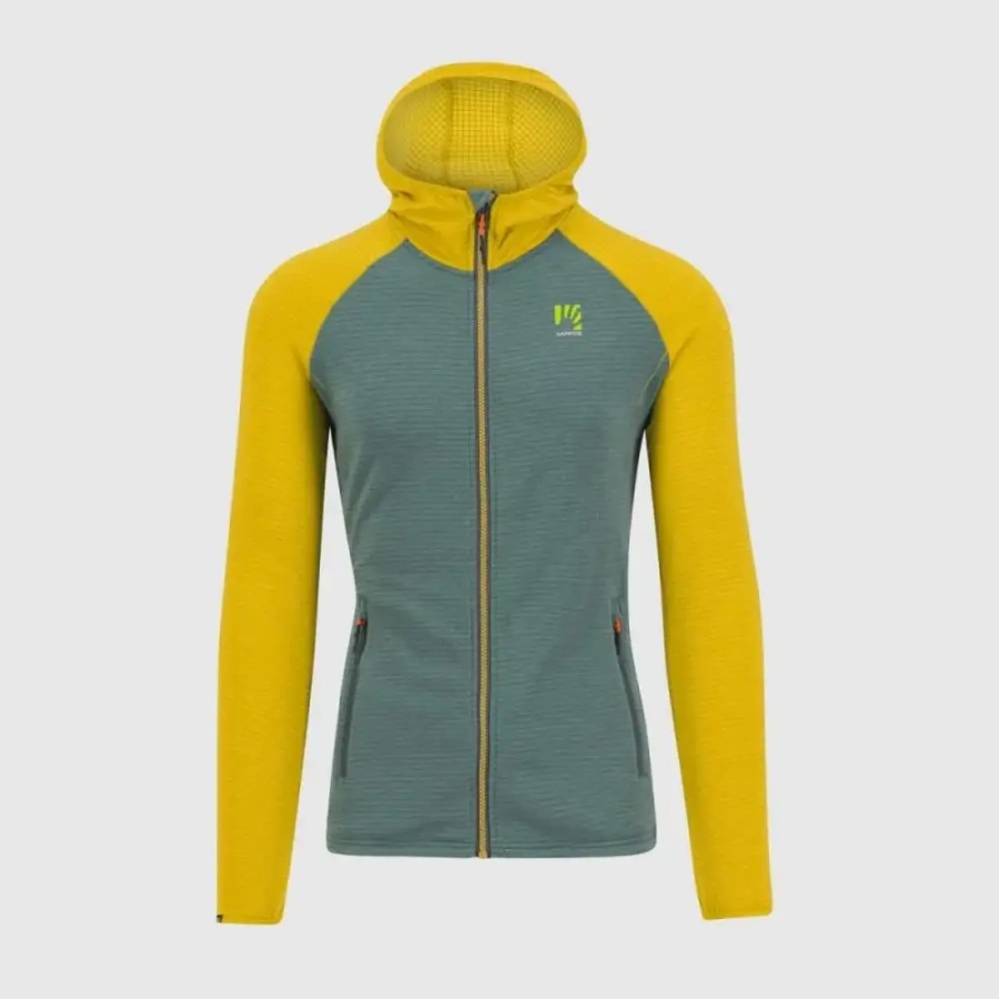 JOPA KARPOS AMBRIZZOLA FULL-ZIP atlantic/lemon curry