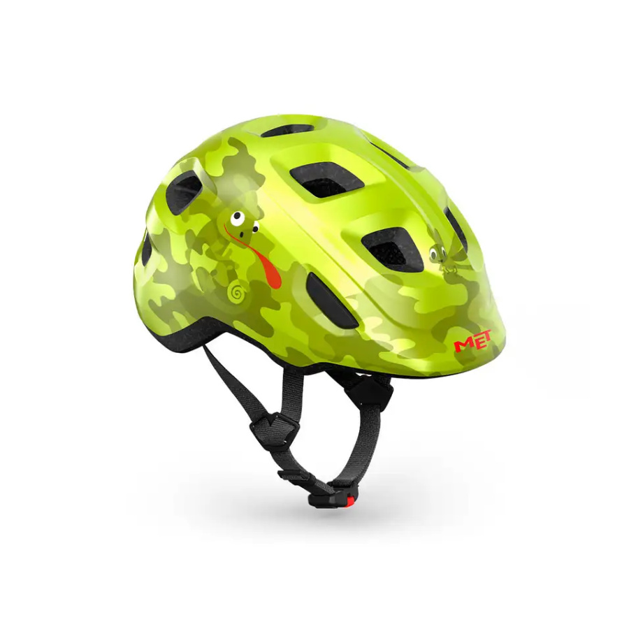 ČELADA MET HOORAY rumena/kameleon