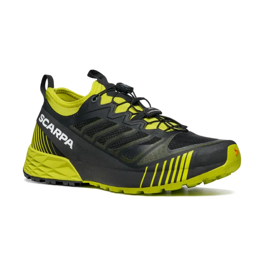 TEKAŠKI ČEVLJI SCARPA RIBELLE RUN black/lime