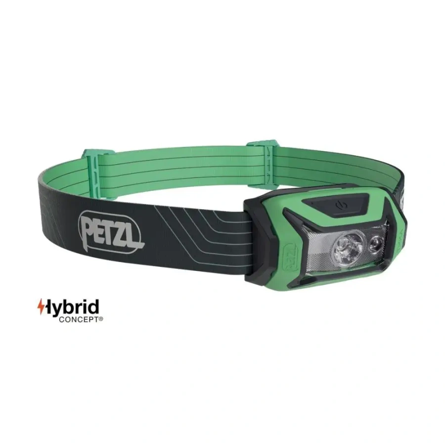NAGLAVNA SVETILKA PETZL TIKKA zelena 350 lm